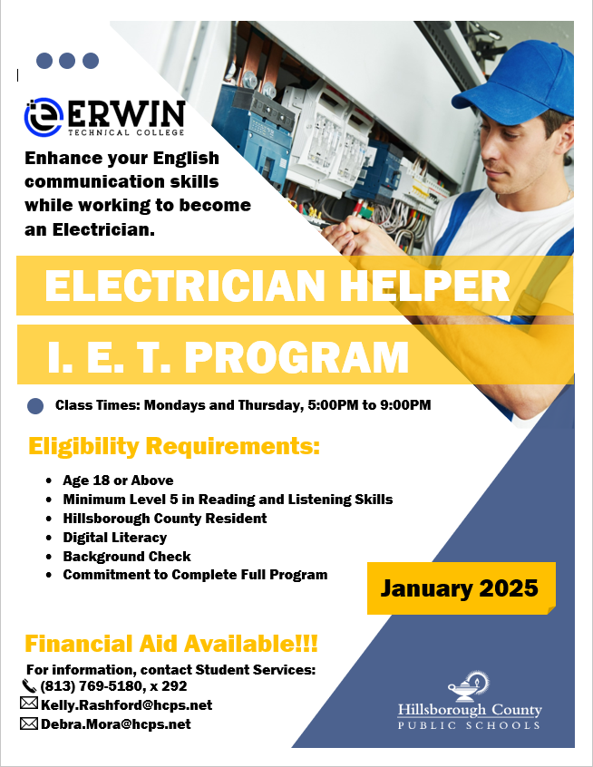 IET Electrician Helper